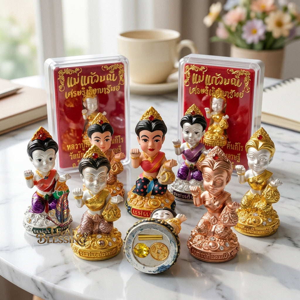 🔱 Mae Kaew Manee Setthi – The Sovereign Summoner of Billionaire Wealth – Luang Pu Nen Kaew, Wat Ban Kaset Thung Setthi (2561) – The Ultimate Engine for Financial Flow, Hypnotic Attraction, and Market Dominance!