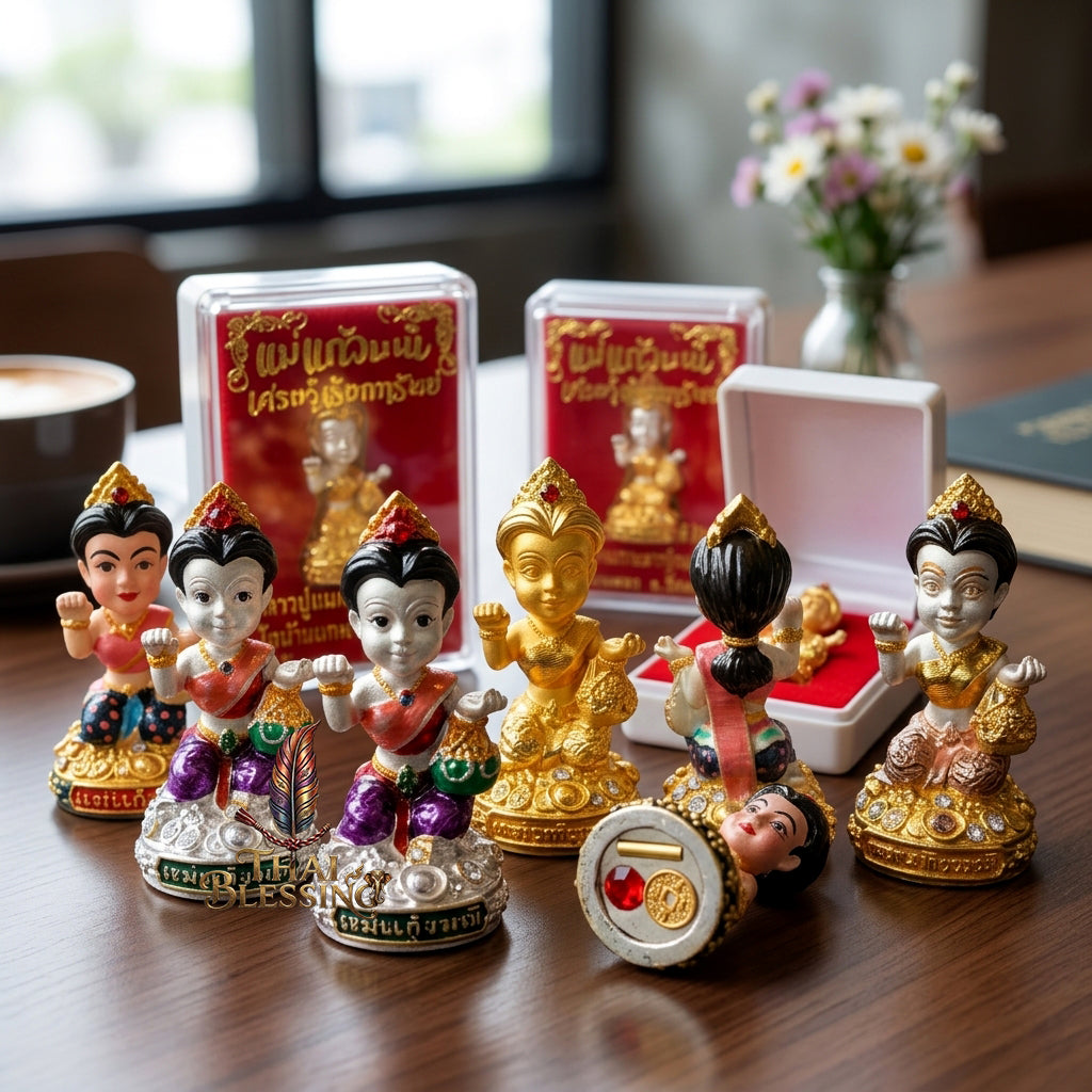 🔱 Mae Kaew Manee Setthi – The Sovereign Summoner of Billionaire Wealth – Luang Pu Nen Kaew, Wat Ban Kaset Thung Setthi (2561) – The Ultimate Engine for Financial Flow, Hypnotic Attraction, and Market Dominance!