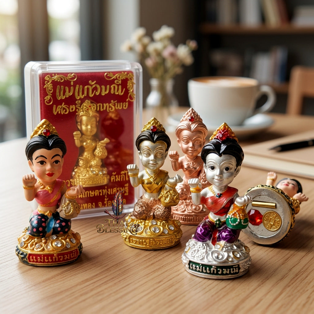 🔱 Mae Kaew Manee Setthi – The Sovereign Summoner of Billionaire Wealth – Luang Pu Nen Kaew, Wat Ban Kaset Thung Setthi (2561) – The Ultimate Engine for Financial Flow, Hypnotic Attraction, and Market Dominance!