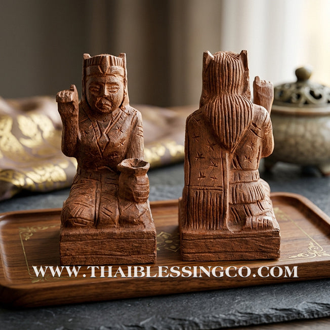 👸💰 Mae Nang Kwak (The Beckoning Lady) – Hand-Carved Sacred Takian Wood Altar Edition: Ta Phun (Pu Khem Thong), Phetchabun – The Divine Engine for Unstoppable Cash Flow, Miraculous Trade, and Sovereign Life Elevation!