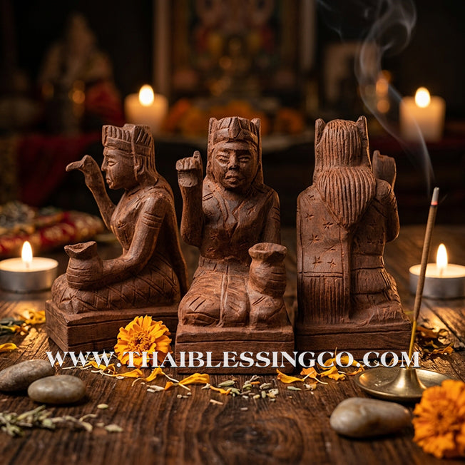 👸💰 Mae Nang Kwak (The Beckoning Lady) – Hand-Carved Sacred Takian Wood Altar Edition: Ta Phun (Pu Khem Thong), Phetchabun – The Divine Engine for Unstoppable Cash Flow, Miraculous Trade, and Sovereign Life Elevation!