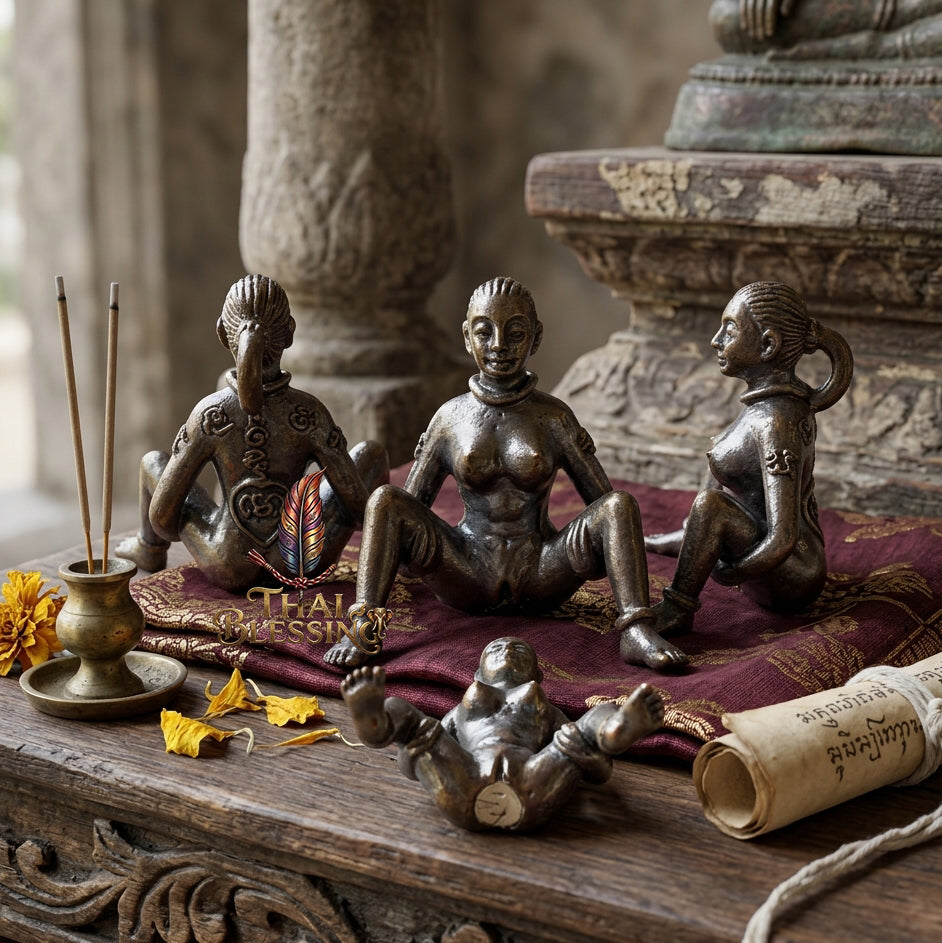 🤱 Mae Per Maha Sanaeh: The Sovereign Mother of Infinite Prosperity & Attraction – Luang Pu Key – Wat Sri Lamyong – The Ultimate Alchemical Engine for Dominant Wealth & Love!