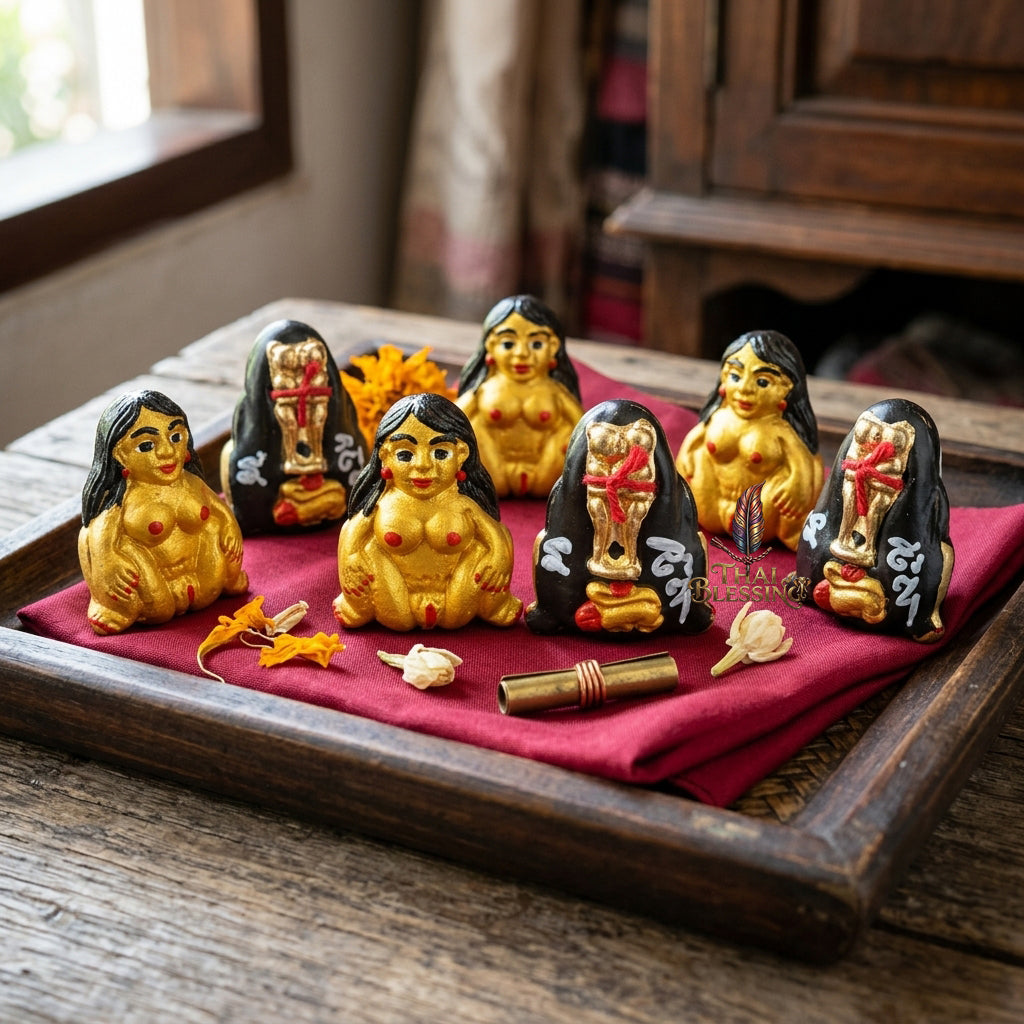 🔱 Mae Per Maha Saneh: The Sovereign Mother of Primordial Abundance – Ajarn Weeratherp (2567) – The Ultimate Alchemical Engine for Financial Dominance & Magnetic Attraction!