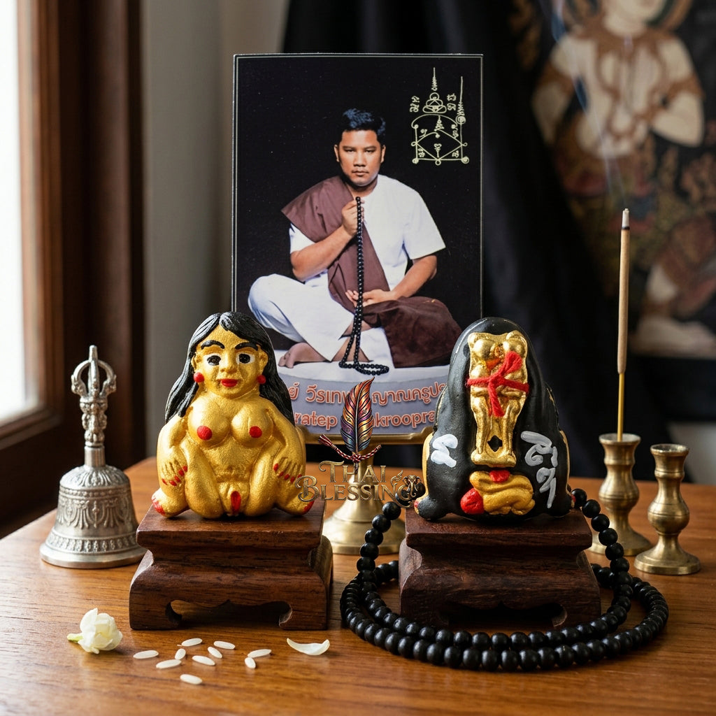 🔱 Mae Per Maha Saneh: The Sovereign Mother of Primordial Abundance – Ajarn Weeratherp (2567) – The Ultimate Alchemical Engine for Financial Dominance & Magnetic Attraction!