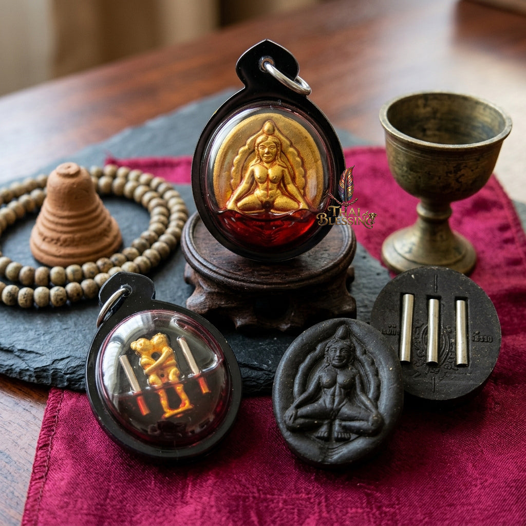 🔱 Mae Per Maha Saneh The Sovereign Mother of Primordial Attraction – Kruba Kampeng (2567) – The Ultimate Alchemical Engine for Financial Dominance & Magnetic Favor!