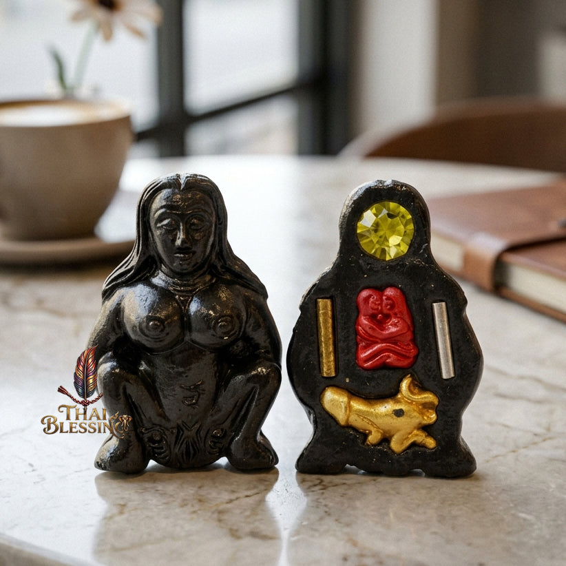 🔱 Mae Per Maha Saneh: The Sovereign Mother of Primordial Attraction – Luang Pho Klom (Wat Nong Bua) – The Ultimate Alchemical Engine for Financial Dominance & Magnetic Favor! Standard version