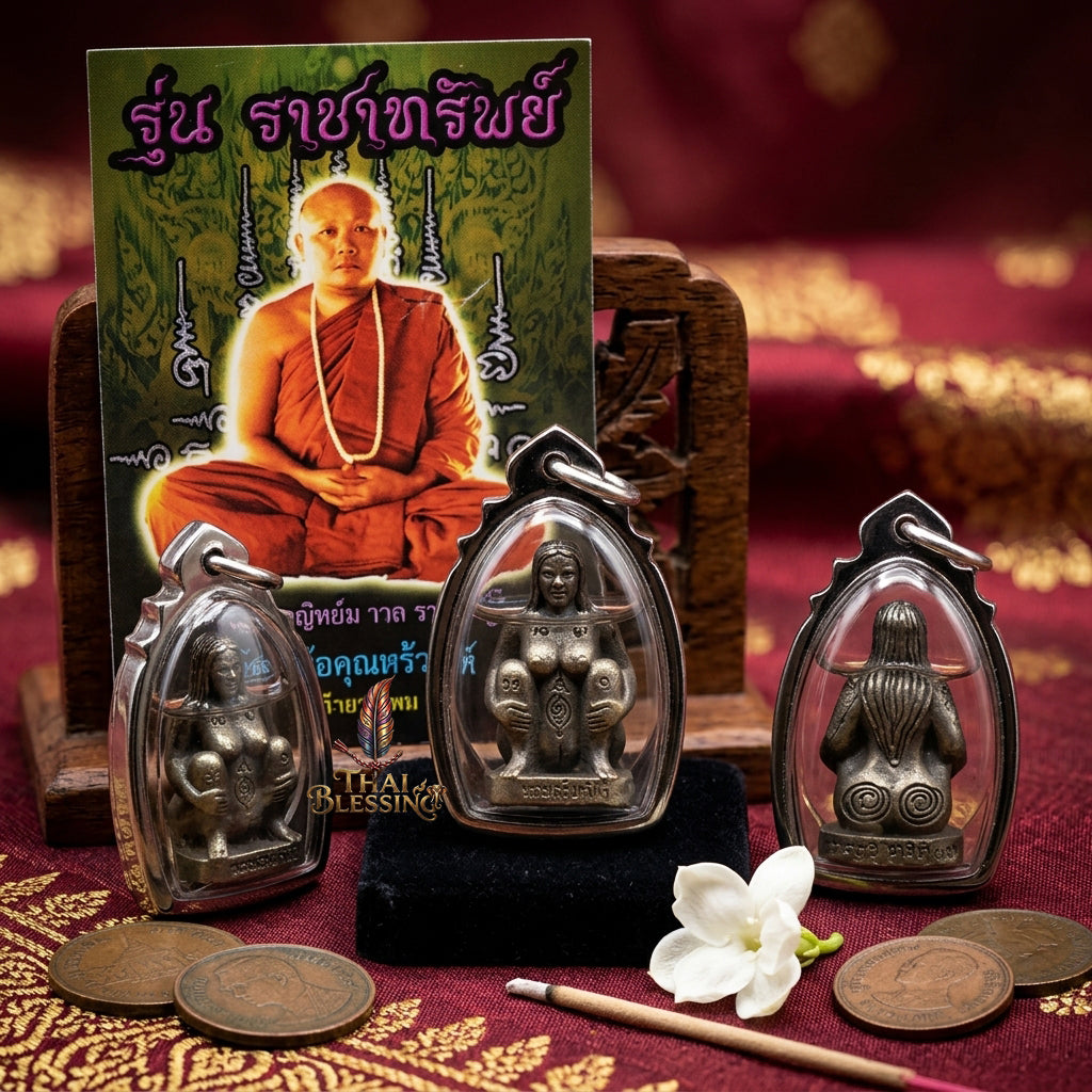🔱 Mae Per Rap Sap: The Sovereign Empress of Wealth Capture & Hypnotic Attraction – Phra-achan Ma Nit (Wat Ban Nong Khaen) 2560 – The High-Octane Sacred Copper Engine for Rapid Fortune, Magnetic Charm & Unyielding Protection!