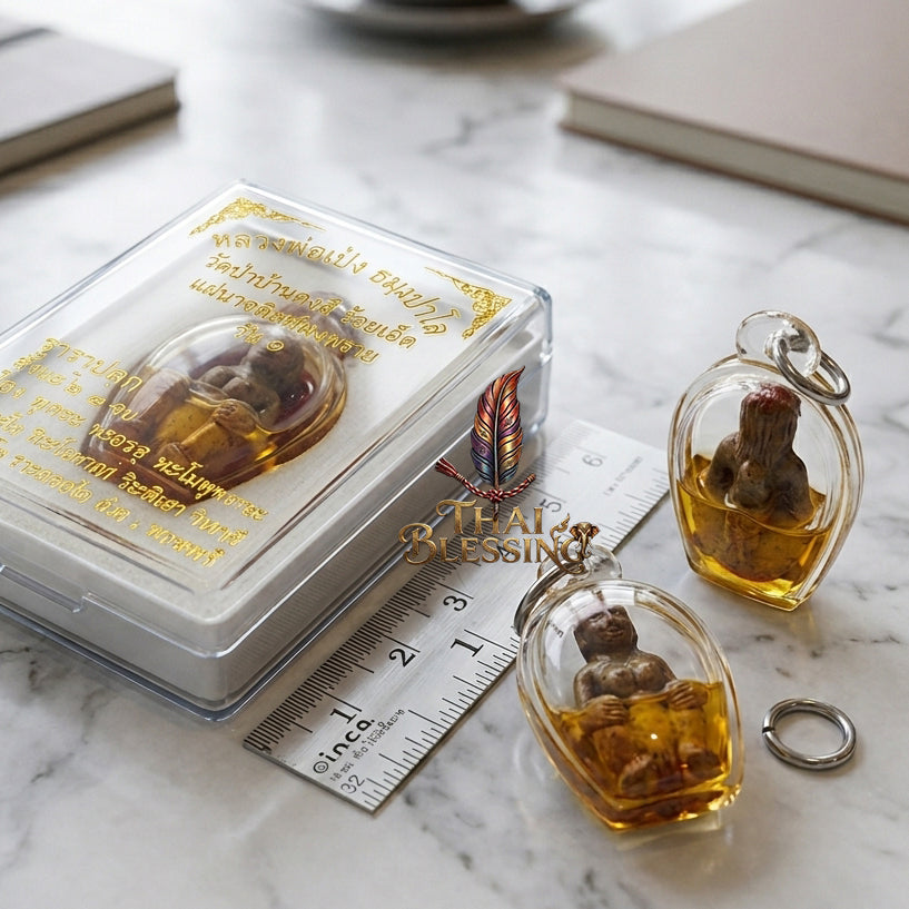 🌸 Mae Per Sacred Powder Edition The Mother of Attraction & Infinite Wealth – Submerged in Maha Sanaeh Oil – Luang Phor Pun (2564) – The Ultimate Alchemical Engine for Irresistible Charm & Sovereign Financial Flow!