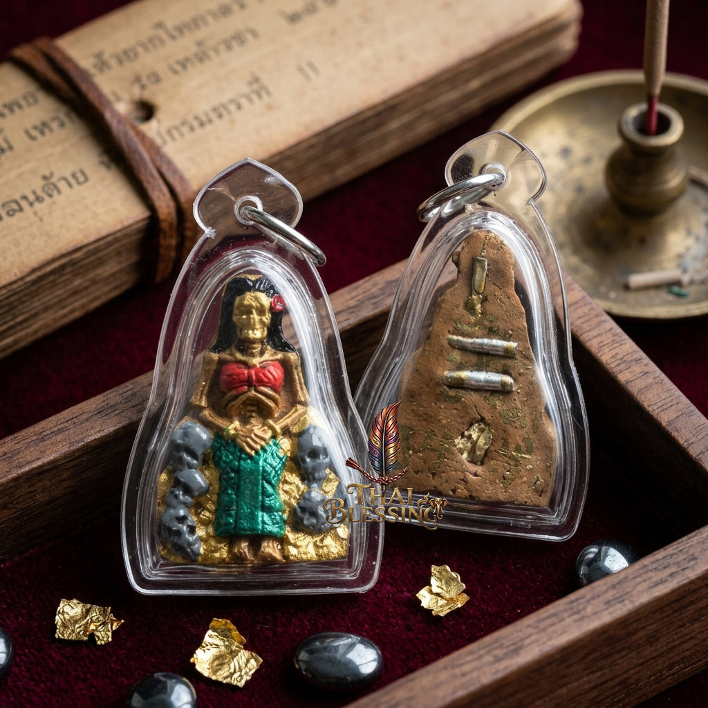 🔱 Mae Phrai Chaba: The Sovereign Matriarch of Infinite Sustenance – Phra-Achan Supphasit (Wat Bang Nam Chon) – The Ultimate Alchemical Engine for Eternal Abundance & Hypnotic Favor!