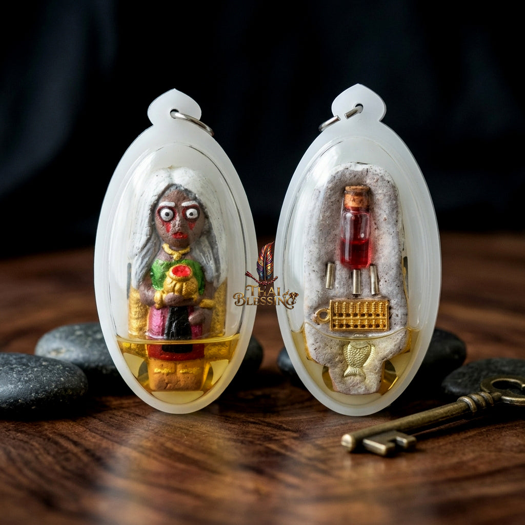 🔱 Mae Phrai Krasip Chok: The Sovereign Whisperer of Infinite Fortune – Phra-Achan Thep (2563) – The Ultimate Alchemical Engine for Prophetic Wealth & Hypnotic Charm!