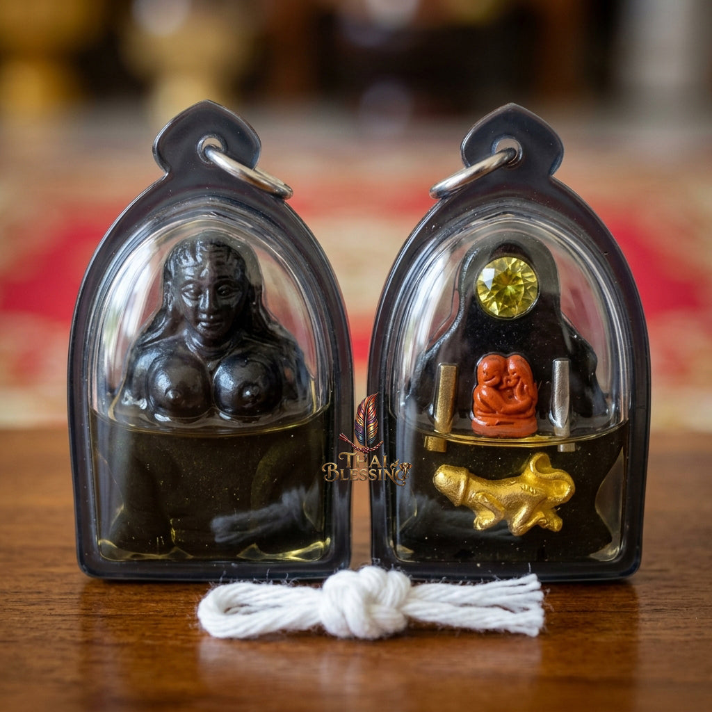 🔱 Mae Per Maha Saneh: The Sovereign Mother of Primordial Attraction – Luang Pho Klom (Wat Nong Bua) – The Ultimate Alchemical Engine for Financial Dominance & Magnetic Favor!