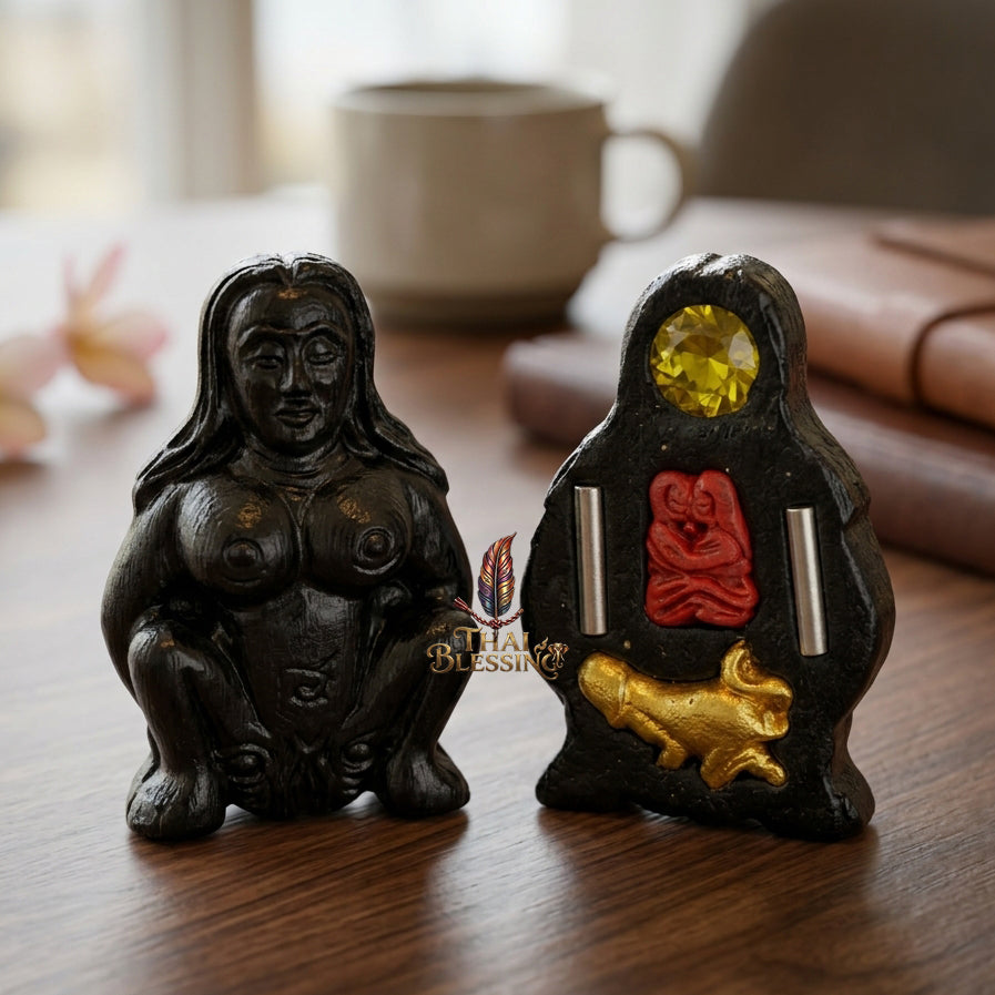 🔱 Mae Per Maha Saneh: The Sovereign Mother of Primordial Attraction – Luang Pho Klom (Wat Nong Bua) – The Ultimate Alchemical Engine for Financial Dominance & Magnetic Favor!