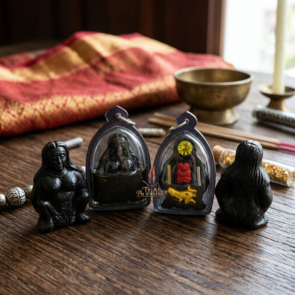 🔱 Mae Per Maha Saneh: The Sovereign Mother of Primordial Attraction – Luang Pho Klom (Wat Nong Bua) – The Ultimate Alchemical Engine for Financial Dominance & Magnetic Favor!