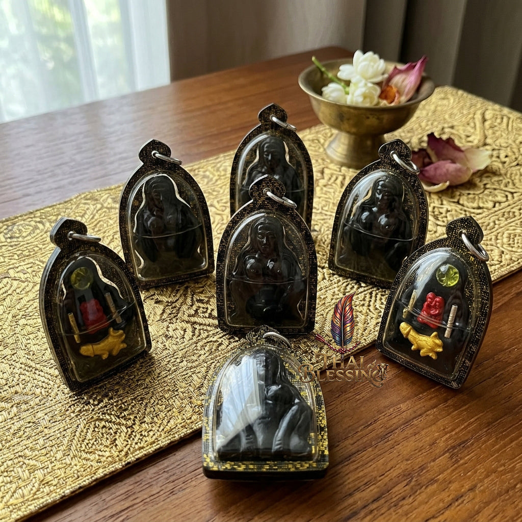 🔱 Mae Per Maha Saneh: The Sovereign Mother of Primordial Attraction – Luang Pho Klom (Wat Nong Bua) – The Ultimate Alchemical Engine for Financial Dominance & Magnetic Favor!