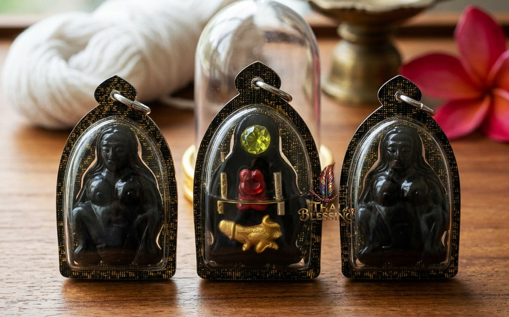 🔱 Mae Per Maha Saneh: The Sovereign Mother of Primordial Attraction – Luang Pho Klom (Wat Nong Bua) – The Ultimate Alchemical Engine for Financial Dominance & Magnetic Favor!