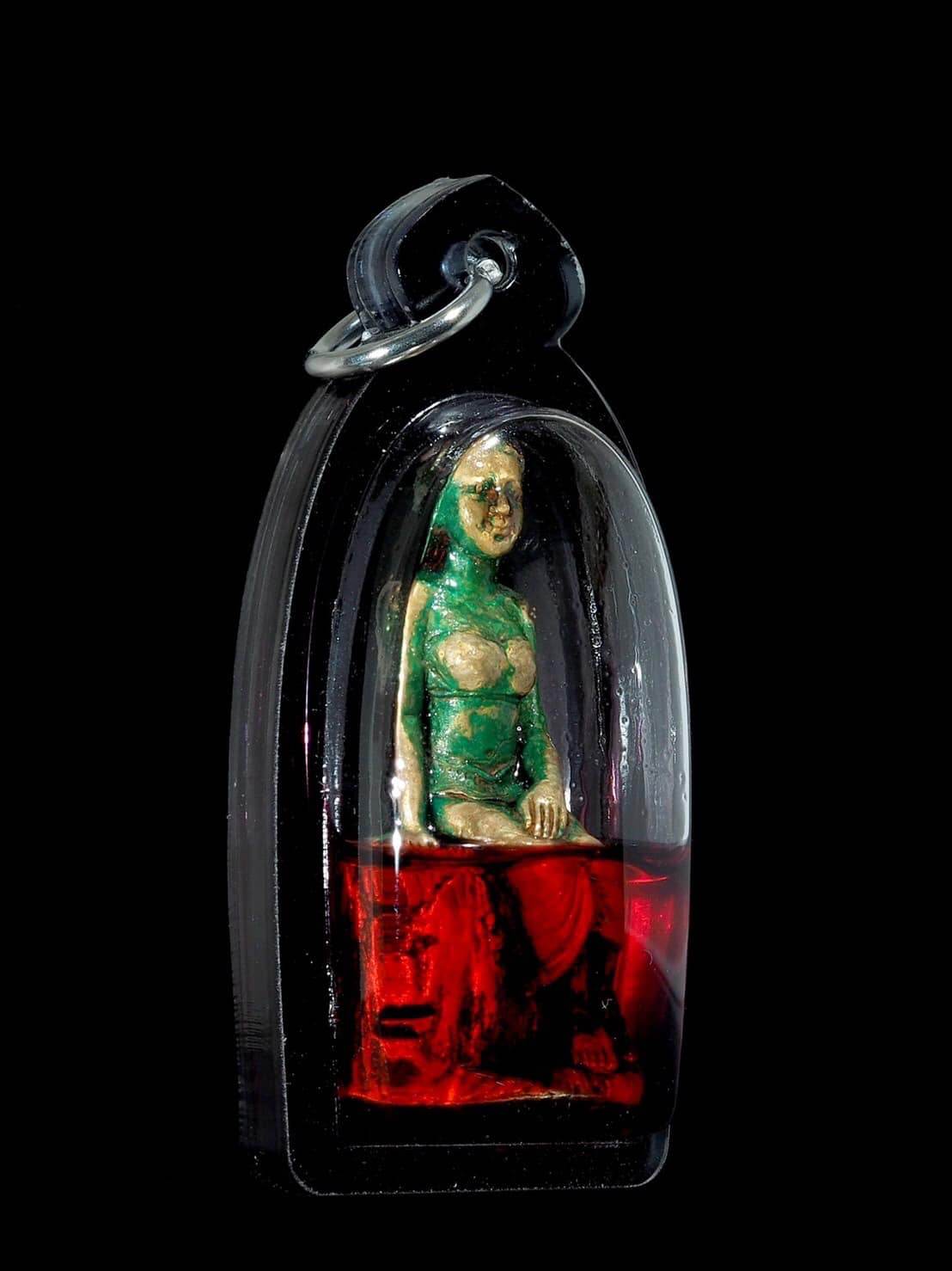 Mae Ta-Khian Golden Ta-Khian Statue – Mae Bunsithong Wealth &amp; Blessing Charm | Handmade at Wat Kok Samran, Phetchabun, 2023 Edition 黄金塔钦母神像 – 香潭女神招财祝福符 | 手工制作于碧差汶府沃特科克萨姆兰寺，2023年限定版 - Thai Blessing Co