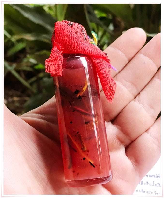 Karma Raksa Thee Oil: Supreme Charm &amp; Wealth Elixir All-Gender Attraction | Abundance Magnet | Spiritually Empowered Scent - Thai Blessing Co