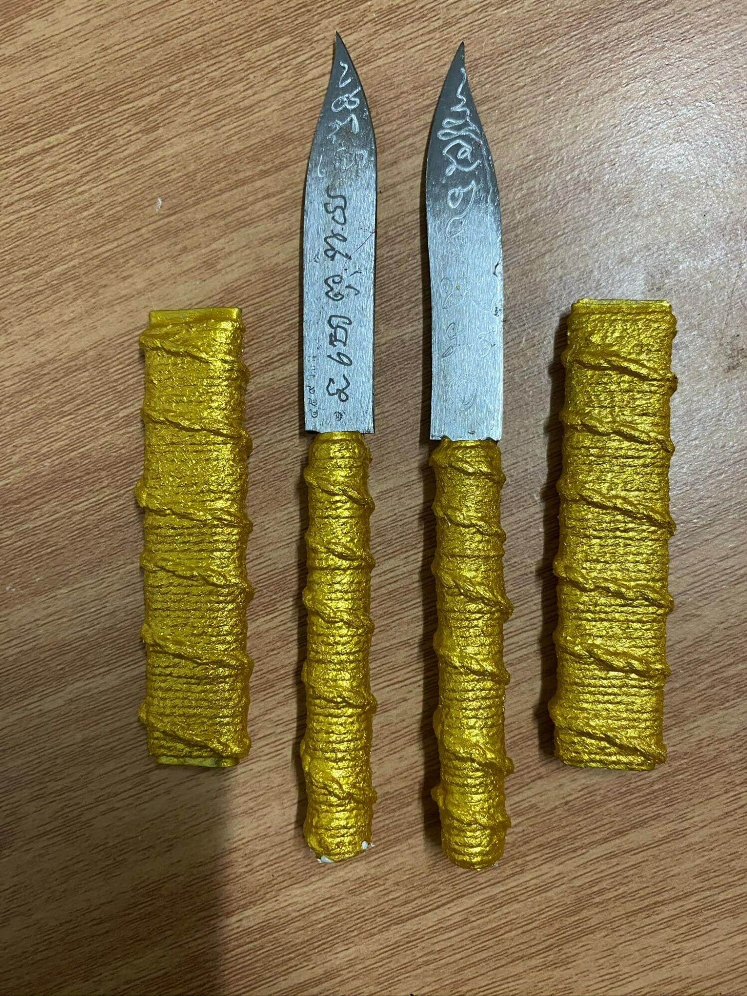 🗡️ Maha Kan Magic Dagger Takrud – Luang Phor Mien, Wat Ban Cha Niang Supreme Evil Repeller & Sorcery Destroyer