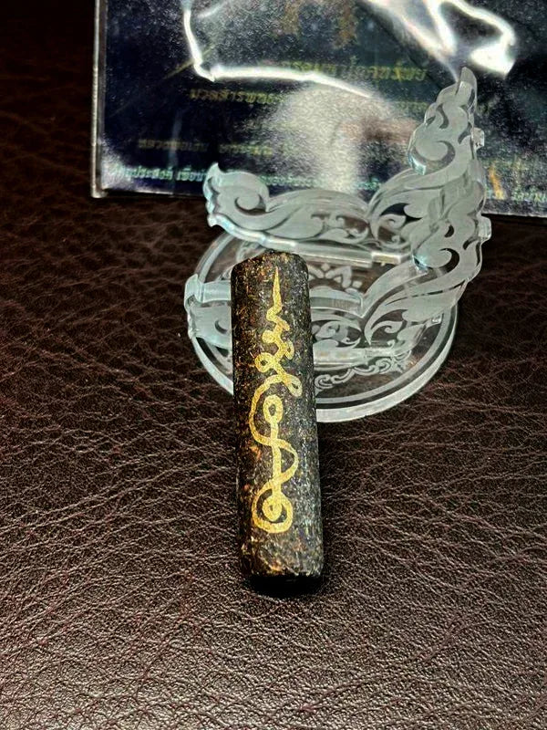 🧿 “Maha Pokasap Wealth Takrut – Sacred Prosperity & Protection Scroll in Auspicious Wood by Luang Pho Ngern, Wat Ban Or (Nakhon Ratchasima, Thailand)”