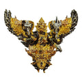 🦅 “Mangrai Garuda Supreme – Large Royal Wealth & Protection Amulet in Maha Chanuan Thong Alloy (Thai Garuda Prosperity & Power Charm)” The three kings' mass of metal