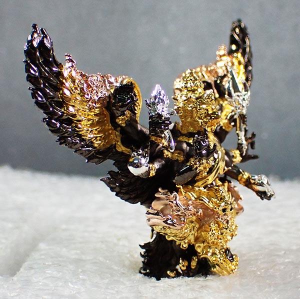 🦅 “Mangrai Garuda Supreme – Large Royal Wealth & Protection Amulet in Maha Chanuan Thong Alloy (Thai Garuda Prosperity & Power Charm)”