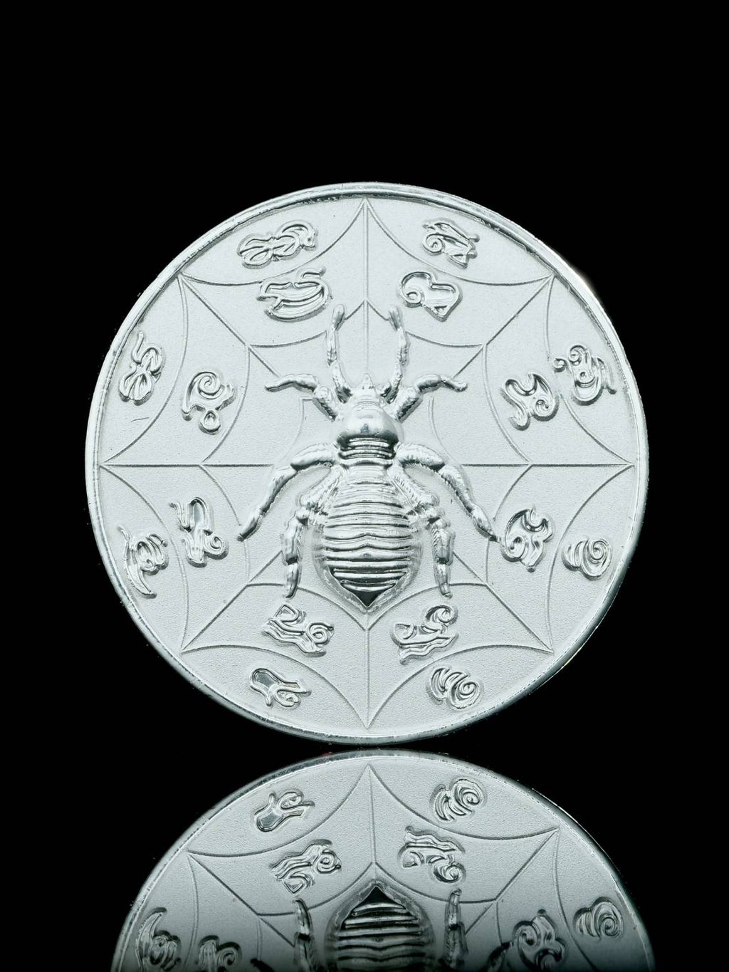 🕷️ “Mega Fortune Spider Coin – Great Wealth & Tycoon Luck Medallion by Khru Ba Baeng, Wat Ban Tanod, Nakhon Ratchasima”