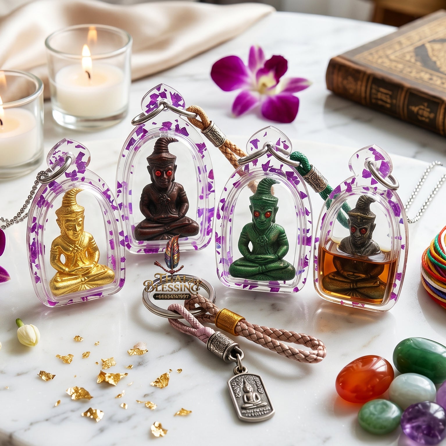 ✨🧘‍♂️👑 Sacred Sovereign Charismatic Magnetism Catalyst - Kruba Baeng Wat Ban Tanot 2026 Master-Alloy Legacy (5x3 cm with Frame), High-Yield Inflow Core & Brand Loyalty Driver