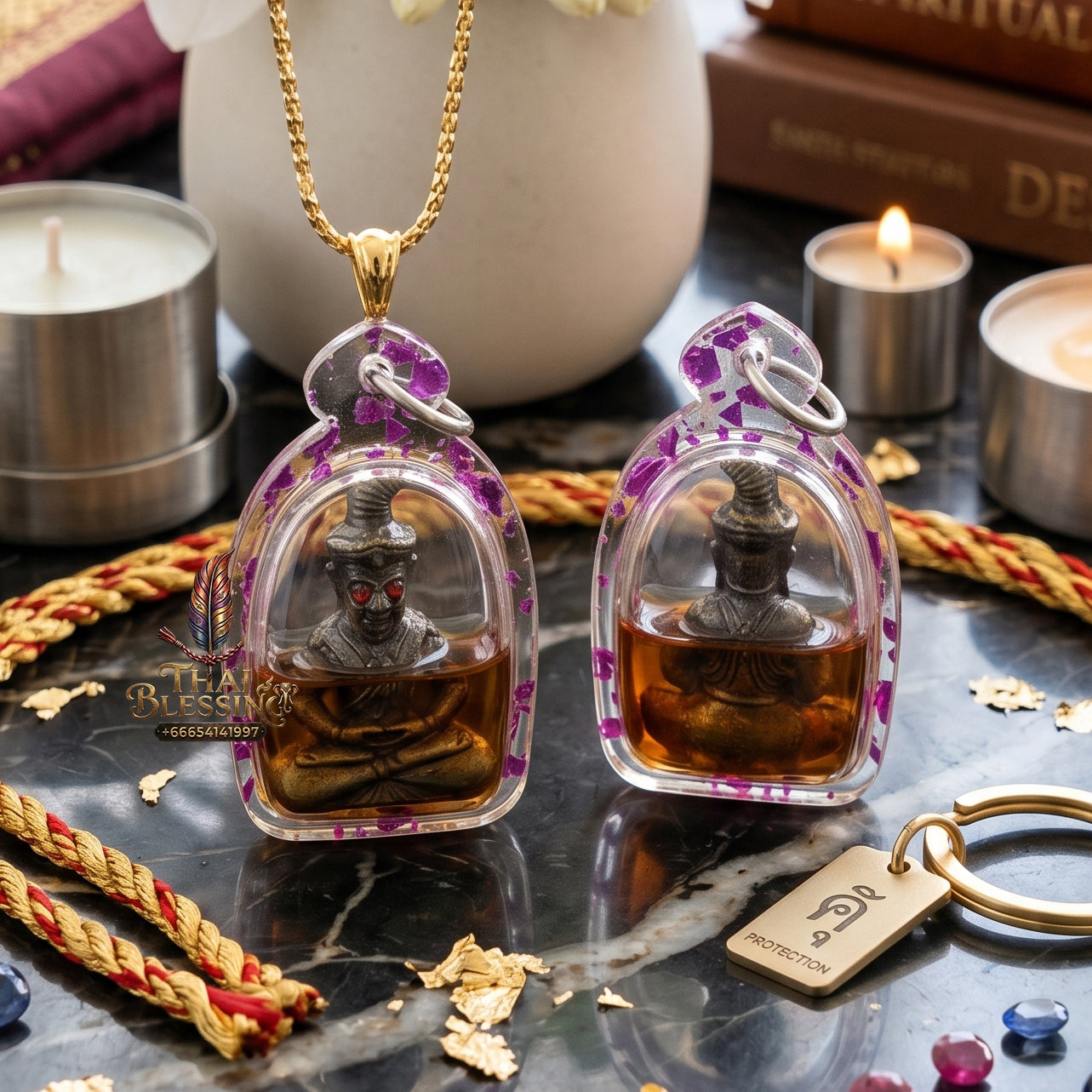 ✨🧘‍♂️👑 Sacred Sovereign Charismatic Magnetism Catalyst - Kruba Baeng Wat Ban Tanot 2026 Master-Alloy Legacy (5x3 cm with Frame), High-Yield Inflow Core & Brand Loyalty Driver