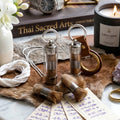 🔮 IgnisAura: The Supreme Sacred Thai Fire Tiger Hide Takrut Amulet for Universal Success and Unshakable Protection