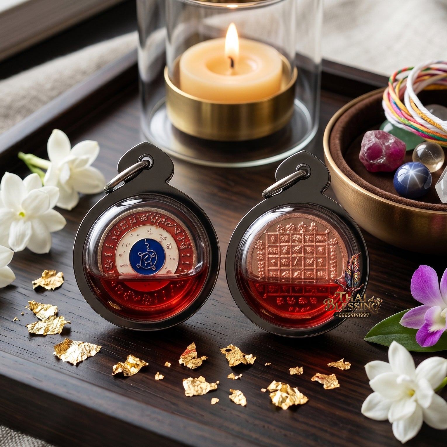 ✨👑🌌 Sacred Celestial Zodiac Alignment Coin - Luang Phor Wan 2019 Maha Choke Wealth Edition, Premium Alpaca National Tricolor Motif with Red Botanical Infusion, Ultimate Executive Destiny Realignment & Capital Accumulation Matrix