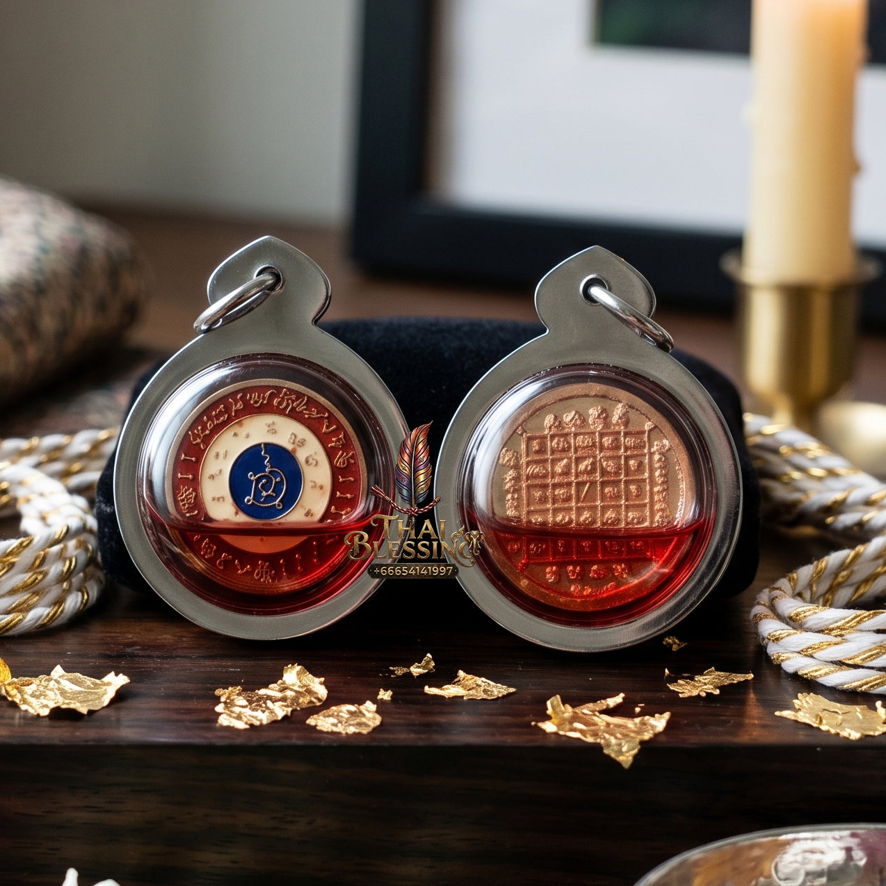 ✨👑🌌 Sacred Celestial Zodiac Alignment Coin - Luang Phor Wan 2019 Maha Choke Wealth Edition, Premium Alpaca National Tricolor Motif with Red Botanical Infusion, Ultimate Executive Destiny Realignment & Capital Accumulation Matrix 3