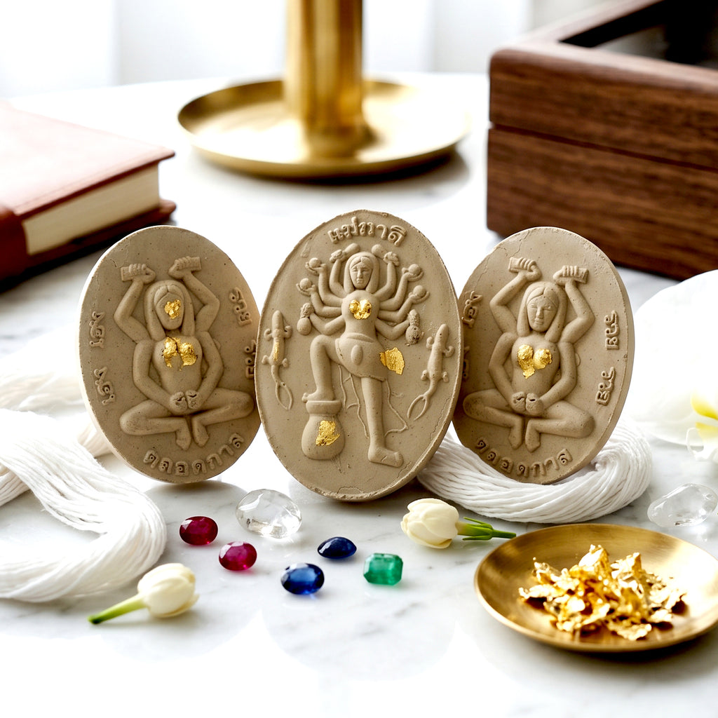 ✨🧘‍♂️🌀 Authentic Thai Amulet Sovereign Gravitational Core - Cosmic Inflow Regulator, Kruba Kampeng Vacuum Wealth Matrix