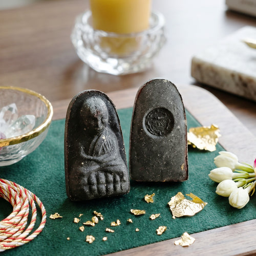 ✨🛡️👑 Authentic Thai Amulet Sovereign Protective Grid - Luang Pu Thuad Medusa-Gorgon Matrix, 7-Phase Multi-Node Geographic Realignment Token Standard version