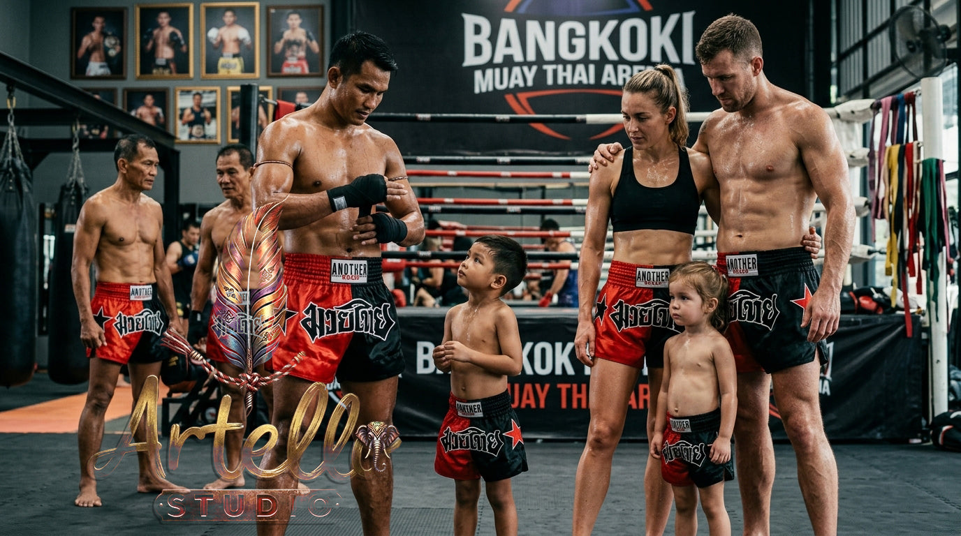 🥊 Muay Thai Shorts Premium Satin Thai Boxing Shorts – Kickboxing Fight Shorts for MMA Training | Combat Sports Gear for Men, Women & Kids
