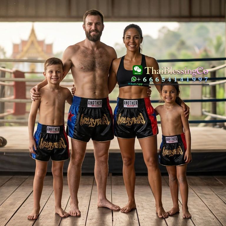 🥊 Muay Thai Shorts Premium Satin Thai Boxing Shorts – Kickboxing Fight Shorts for MMA Training | Combat Sports Gear for Men, Women & Kids