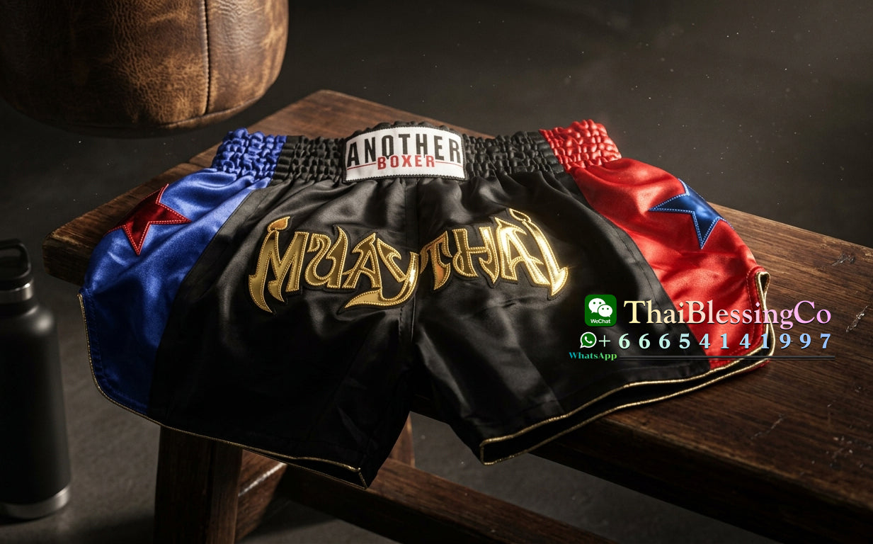 🥊 Muay Thai Shorts Premium Satin Thai Boxing Shorts – Kickboxing Fight Shorts for MMA Training | Combat Sports Gear for Men, Women & Kids