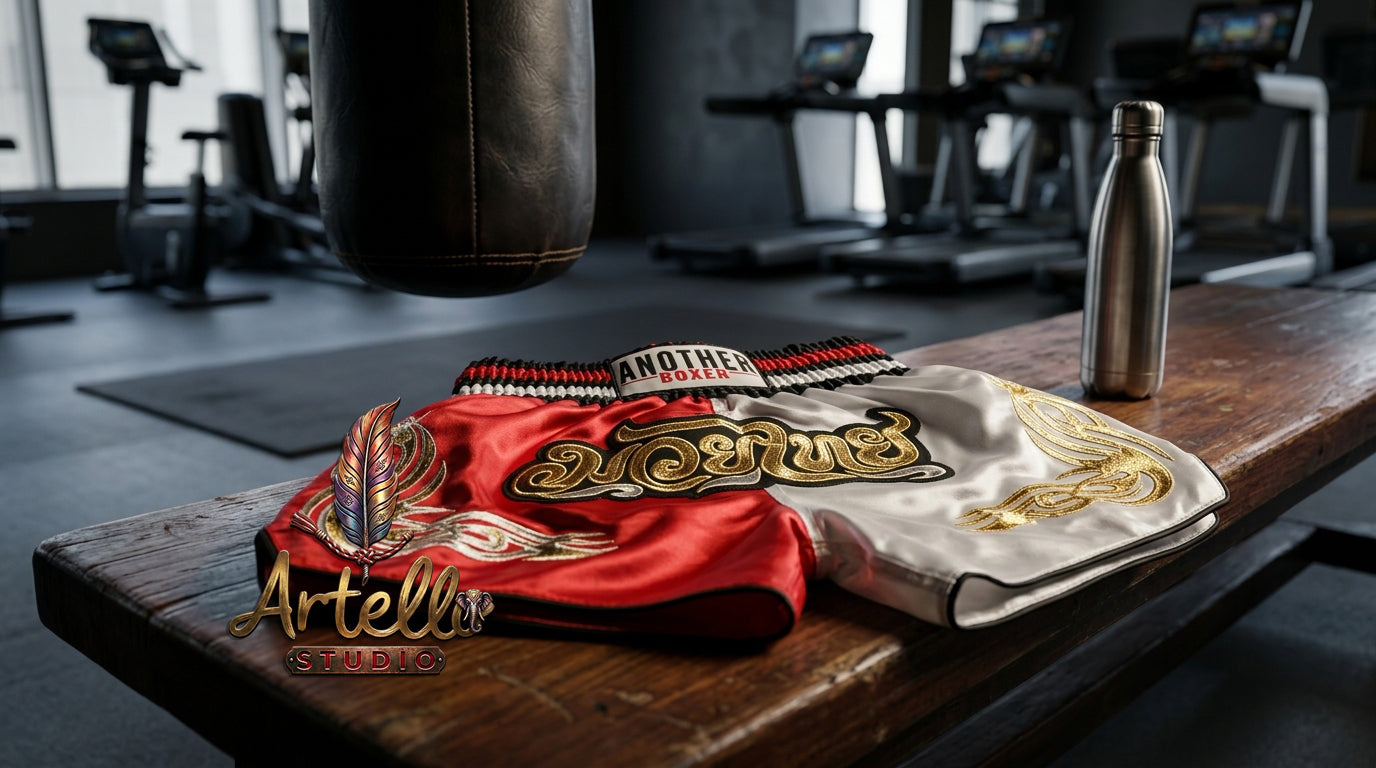 🥊 Muay Thai Shorts Premium Satin Thai Boxing Shorts – Kickboxing Fight Shorts for MMA Training | Combat Sports Gear for Men, Women & Kids