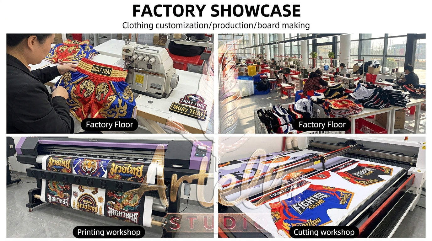 🥊 Muay Thai Shorts Kickboxing MMA Fight Shorts for Men Women Kids – Thai Boxing Training Gear, Breathable Quick Dry Martial Arts Combat Shorts