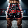 🥊 FLUORY Professional Muay Thai Shorts - High-Performance Polyester Training Trunks for Men, Women & Kids - Quick-Dry Breathable Kickboxing Gear - Advanced Combat Sports Apparel for MMA & Boxing Excellence