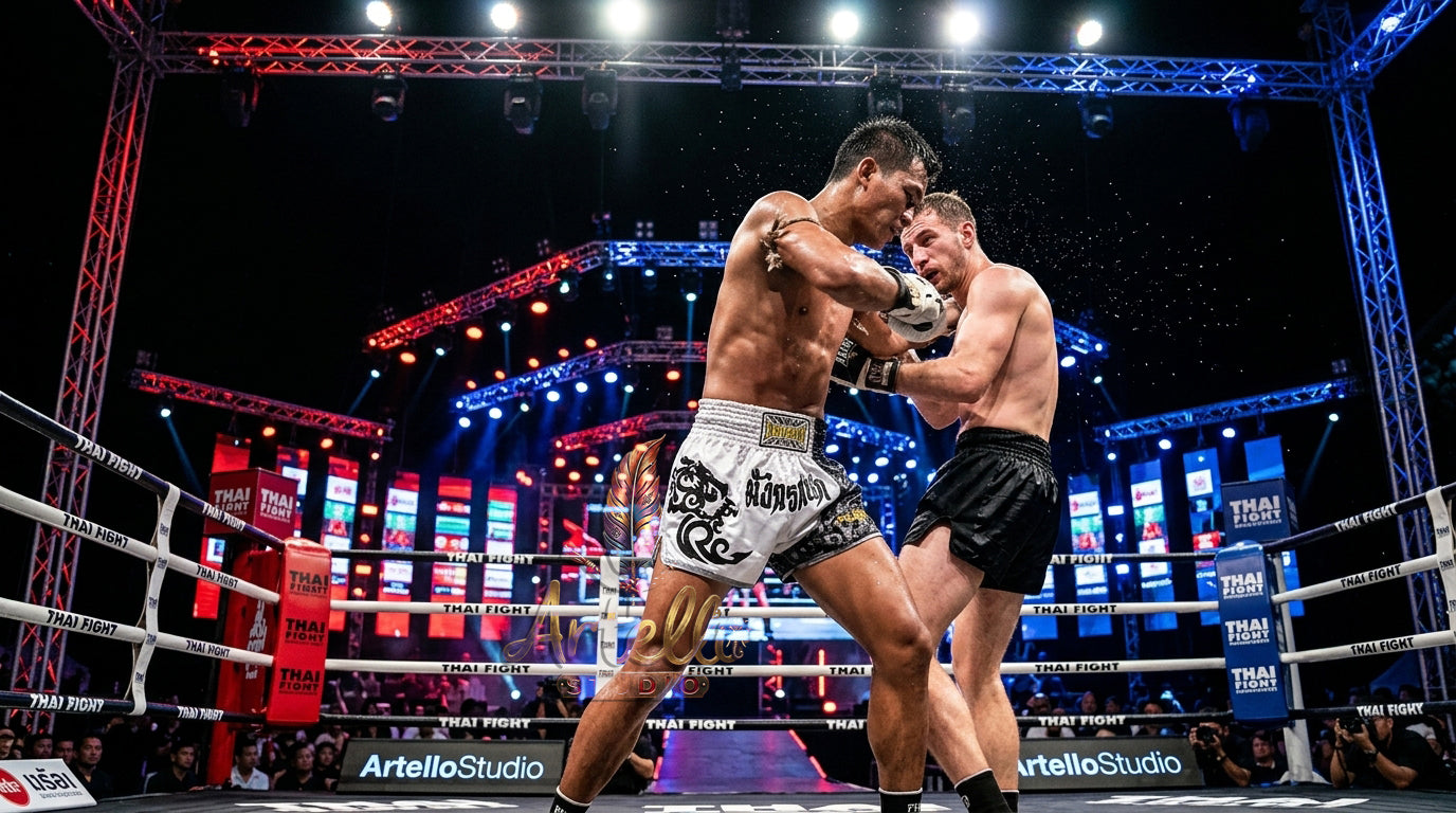 🥊 FLUORY Professional Muay Thai Shorts - High-Performance Polyester Training Trunks for Men, Women & Kids - Quick-Dry Breathable Kickboxing Gear - Advanced Combat Sports Apparel for MMA & Boxing Excellence