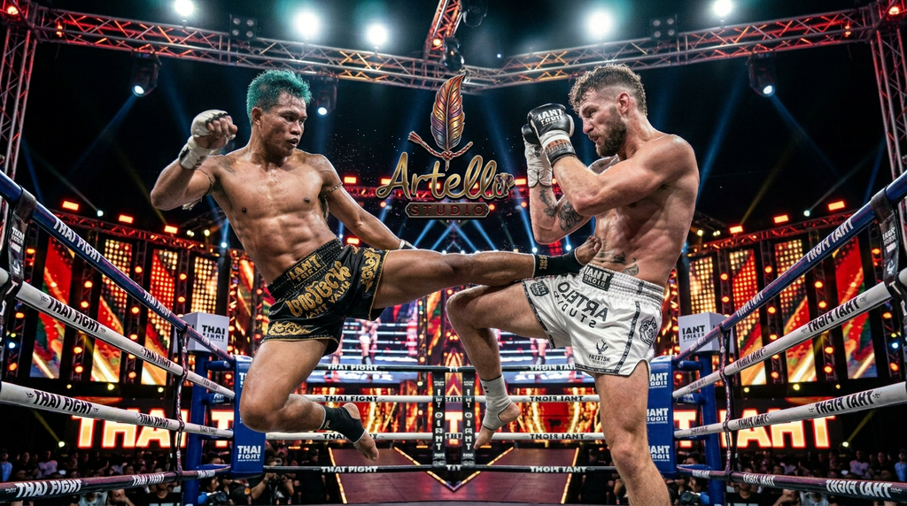 🥊 Muay Thai Shorts Premium Satin Thai Boxing Shorts – Kickboxing Fight Shorts for MMA Training | Combat Sports Gear for Men, Women & Kids