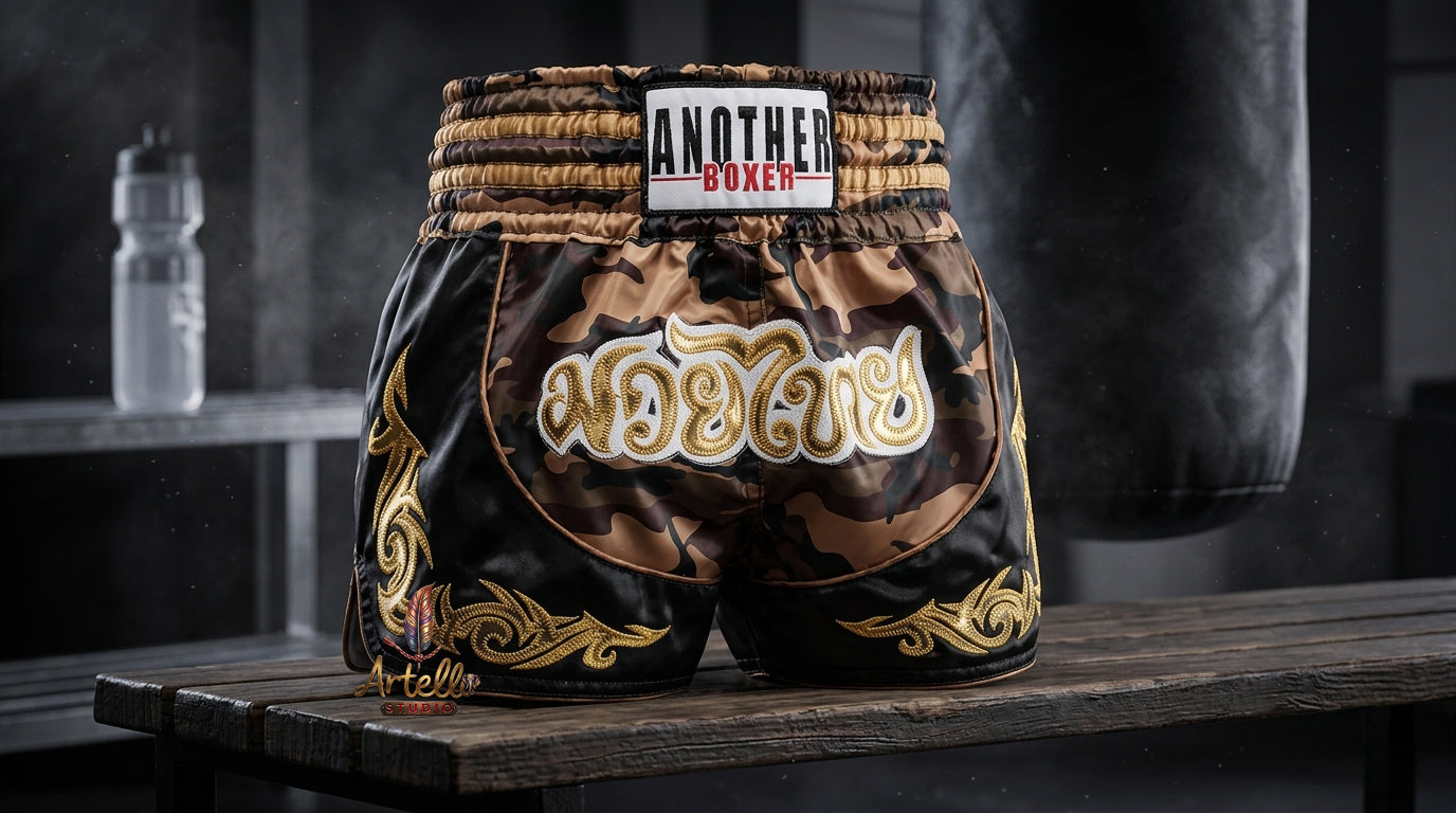 🥊 Muay Thai Shorts Kickboxing MMA Fight Shorts for Men Women Kids – Thai Boxing Training Gear, Breathable Quick Dry Martial Arts Combat Shorts