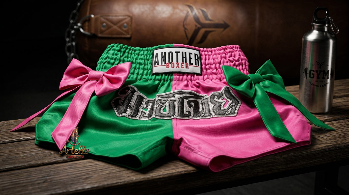 🥊 Muay Thai Shorts Kickboxing MMA Fight Shorts for Men Women Kids – Thai Boxing Training Gear, Breathable Quick Dry Martial Arts Combat Shorts