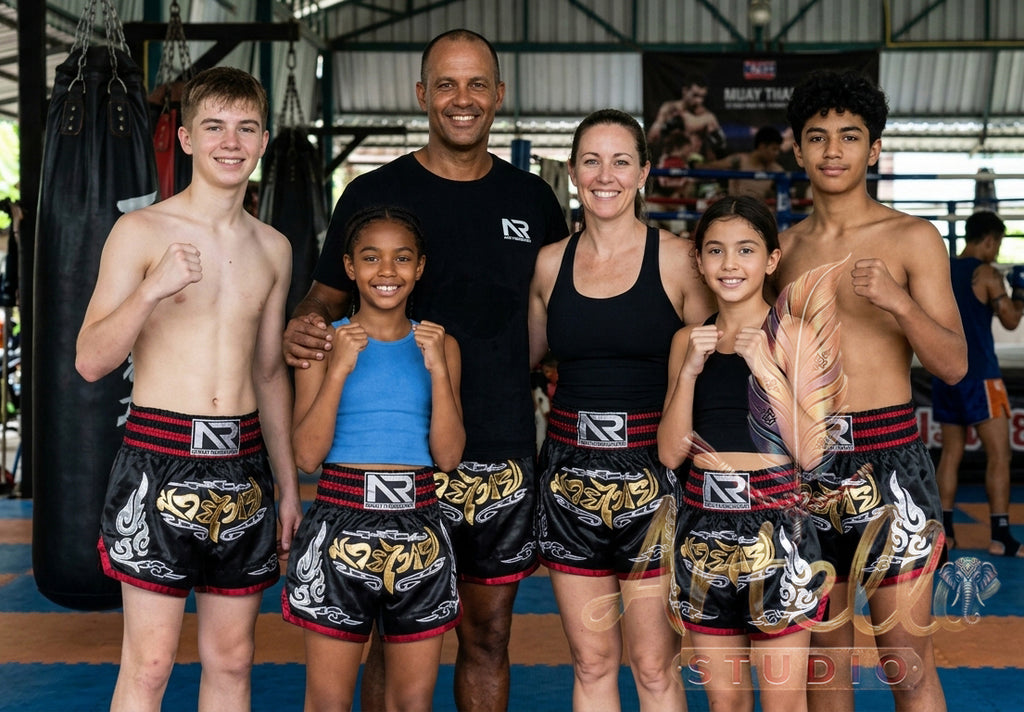 🥊 Muay Thai Shorts Premium Satin Thai Boxing Shorts – Kickboxing Fight Shorts for MMA Training | Combat Sports Gear for Men, Women & Kids