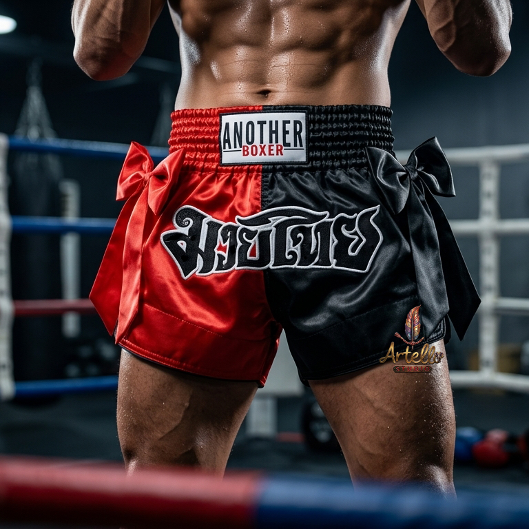 🥊 Muay Thai Shorts Kickboxing MMA Fight Shorts for Men Women Kids – Thai Boxing Training Gear, Breathable Quick Dry Martial Arts Combat Shorts