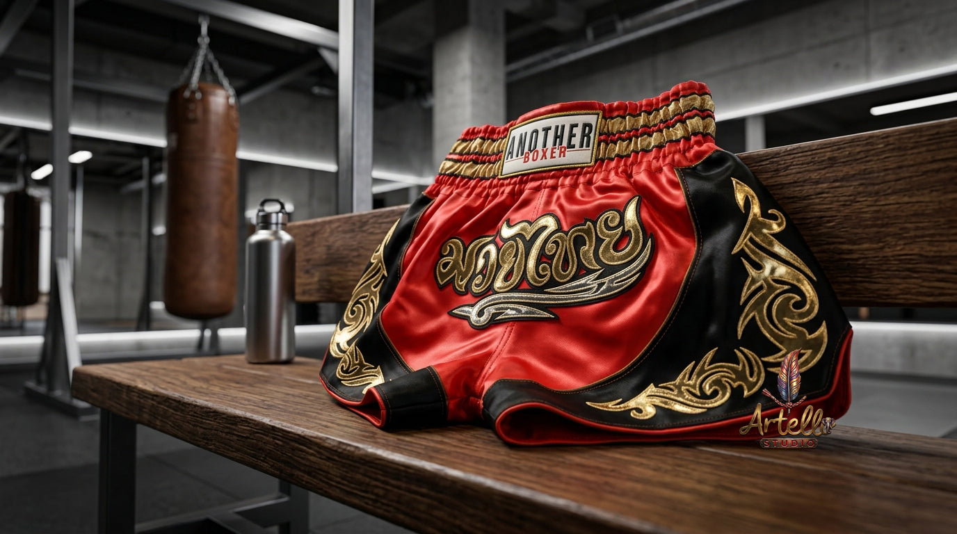 🥊 Muay Thai Shorts Kickboxing MMA Fight Shorts for Men Women Kids – Thai Boxing Training Gear, Breathable Quick Dry Martial Arts Combat Shorts
