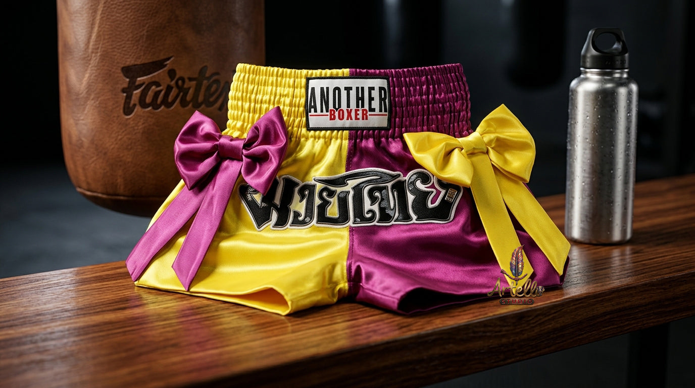 🥊 Muay Thai Shorts Kickboxing MMA Fight Shorts for Men Women Kids – Thai Boxing Training Gear, Breathable Quick Dry Martial Arts Combat Shorts