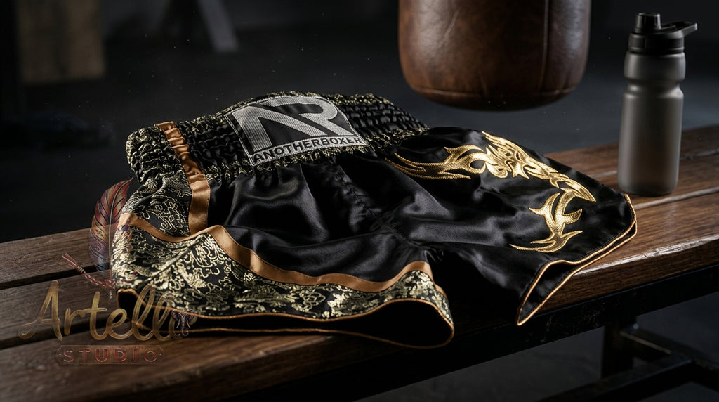 🥊 Muay Thai Shorts Premium Satin Thai Boxing Shorts – Kickboxing Fight Shorts for MMA Training | Combat Sports Gear for Men, Women & Kids