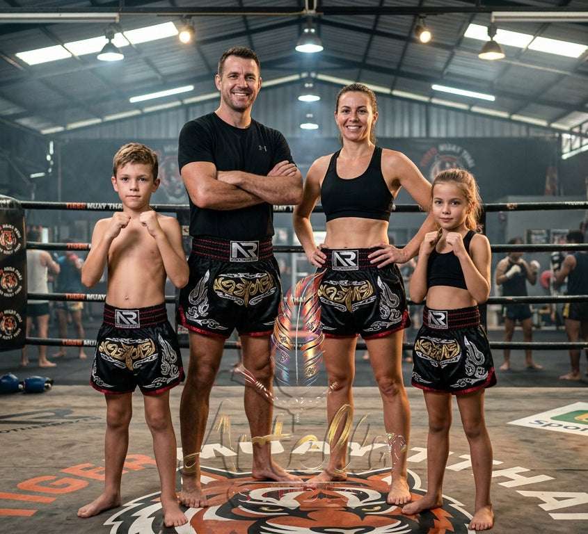 🥊 Muay Thai Shorts Premium Satin Thai Boxing Shorts – Kickboxing Fight Shorts for MMA Training | Combat Sports Gear for Men, Women & Kids