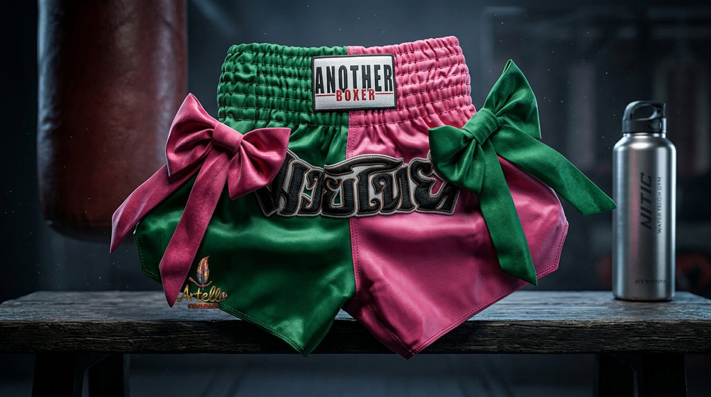 🥊 Muay Thai Shorts Kickboxing MMA Fight Shorts for Men Women Kids – Thai Boxing Training Gear, Breathable Quick Dry Martial Arts Combat Shorts